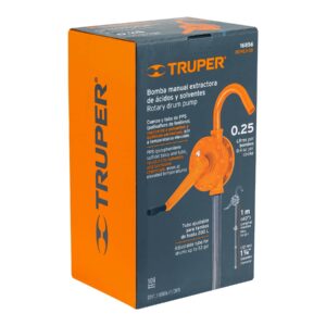 BOMBA EXTRACTORA DE ACIDOS CON MANIVELA, TRUPER