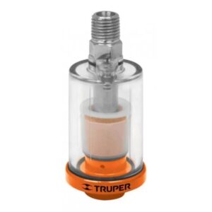 FILTRO SEPARADOR DE AGUA Y ACEITE CUERDA 1/4 , TRUPER