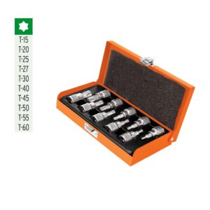 JUEGO DE DADOS TOR X10PZ ENCASTRE 3/8 TRUPER