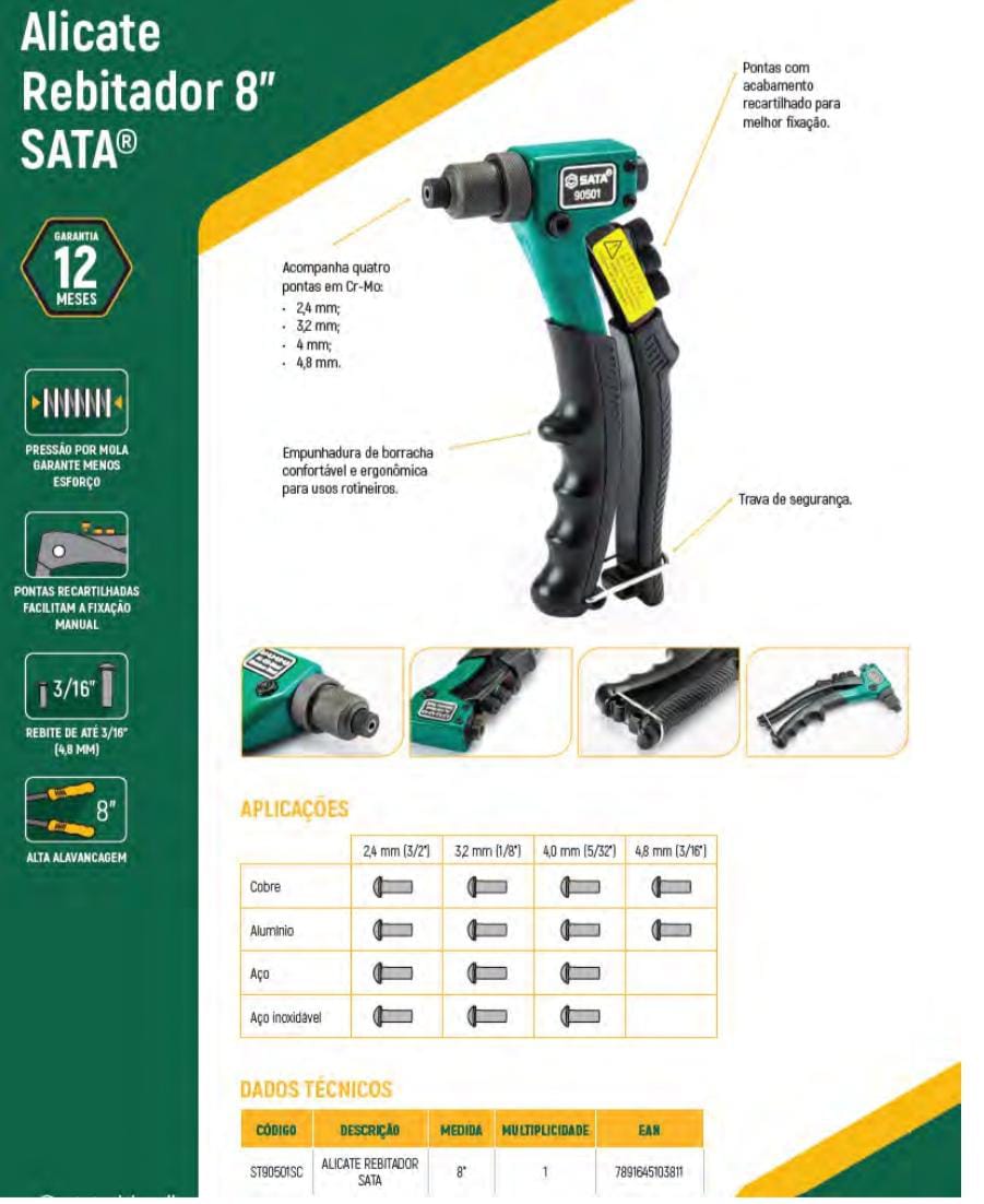 REMACHADORA PROFESIONAL 8" SATA