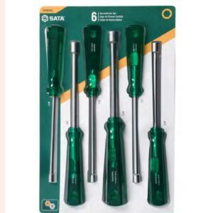 JUEGO DESARMADOR PUNTA DADO X 6PZ SATA ST08045L